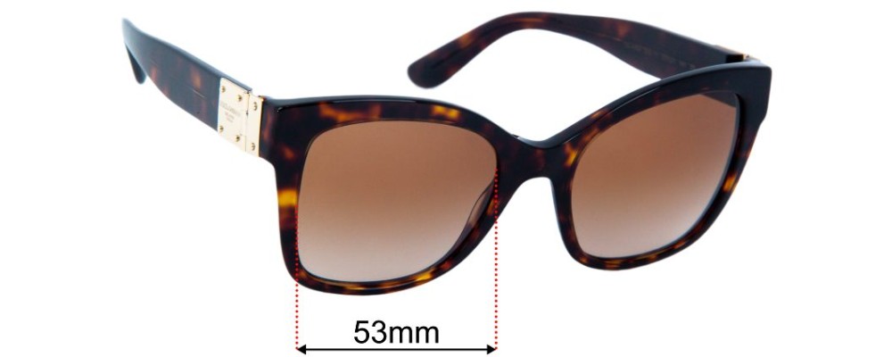 Dolce and gabbana sales replacement lenses